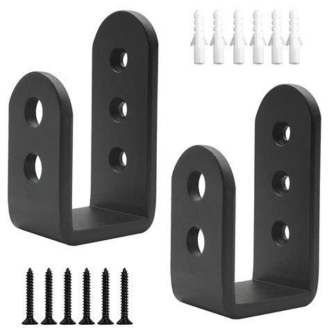 home depot metal 2x4 door block brackets|Bar holder Door Security .